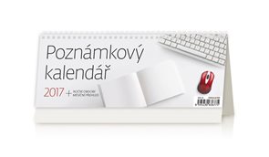 Kalendář stolní 2017 - Poznámkový
