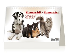 Kalendář stolní 2017 - Kamarádi/Kamaráti
