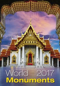 World Monuments kalendář nástěnný 2017