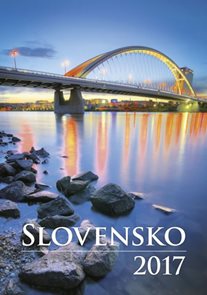 Slovensko kalendář nástěnný 2017
