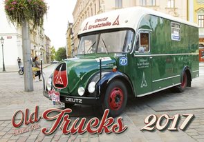 Old Trucks kalendář nástěnný 2017