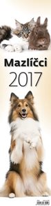 Mazlíčci kalendář nástěnný 2017