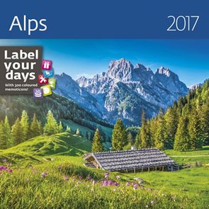 Kalendář nástěnný 2017 "label your days" - Alps