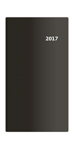 Diář 2017 - Torino/kapesní/čtrnáctidenní - černá