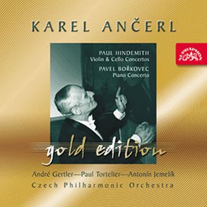 Gold Edition 30 Hindemith: Koncert pro housle a orch.,Koncert pro violoncello a orch.;Bořkovec : Kon