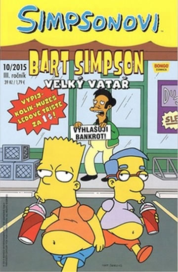Simpsonovi - Bart Simpson 10/2015 Velký vatař - neuveden