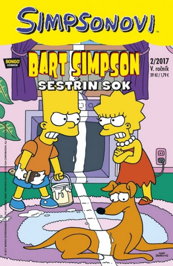 Levně Simpsonovi - Bart Simpson 02/2017 - Sestřin sok - Groening Matt