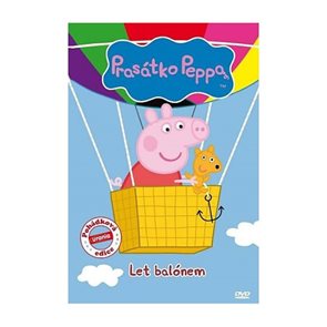 Prasátko Peppa 8 - Let balónem - DVD - papírová pošetka