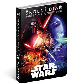 Školní diář Star Wars Classic - září 2017 – prosinec 2018, 9,8 × 14,5 cm
