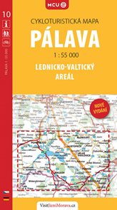 P&#225;lava - Lednicko-valtick&#253; are&#225;l - cykloturistick&#225; mapa č. 10 /1:55 000