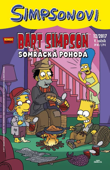Levně Simpsonovi - Bart Simpson 12/2017: Somrácká pohoda - Groening Matt