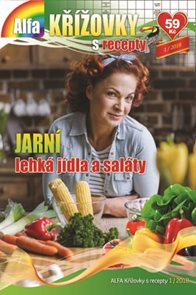 Křížovky s recepty 1/2018 - Jarní lehká jídla a saláty