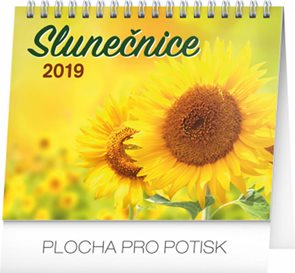 Kalendář stolní 2019 - Slunečnice s cit