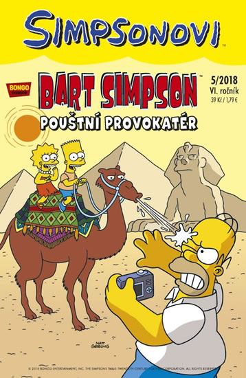 Simpsonovi - Bart Simpson 5/2018 - Pouštní provokatér - Groening Matt
