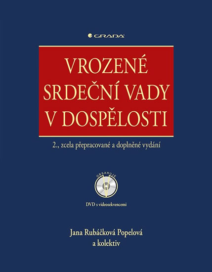 Vrozené srdeční vady v dospělosti - kolektiv autorů, Rubáčková Popelová Jana