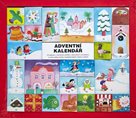 Adventní kalendář - 24 leporel s vánočními příběhy, básničkami a koledami a navíc jedna knížka nejob