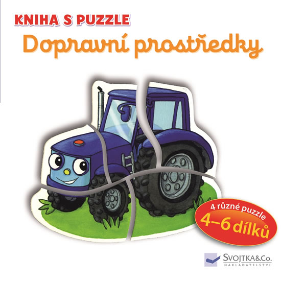 Dopravní prostředky - Kniha s puzzle - Bruggemann Vera