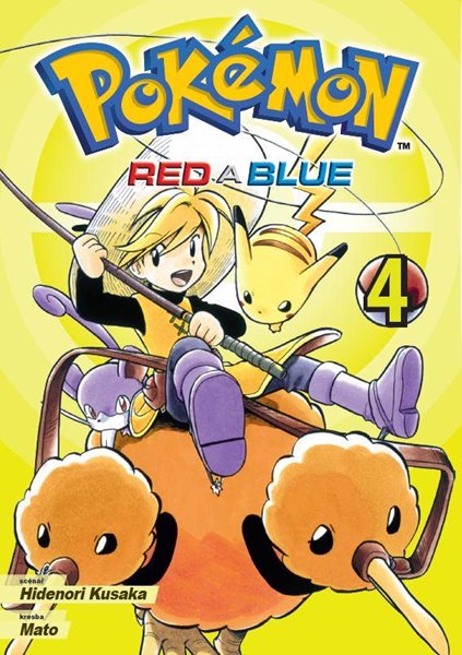 Levně Pokémon 4 - Red a blue - Kusaka Hidenori
