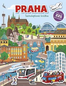 Praha - Samolepková knížka