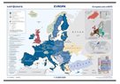 Evropa – Evropská unie a NATO – školní nástěnná mapa