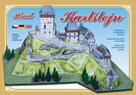Hrad Karlštejn - Stavebnice papírového modelu