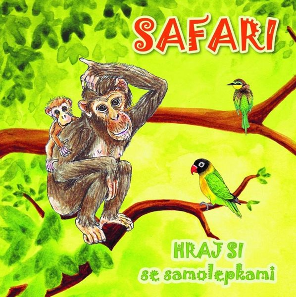 Levně Safari - Hraj si se samolepkami - neuveden