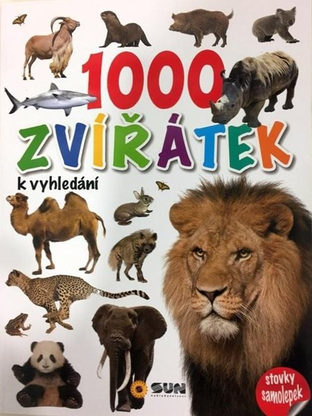 Levně 1000 zvířátek k vyhledání (1) - neuveden