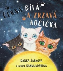 Čern&#225;, b&#237;l&#225; a zrzav&#225; kočička