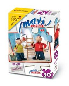 Puzzle MAXI 30 - PAT a MAT, malíři