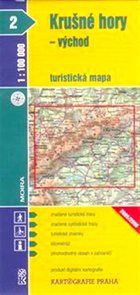 Krušné hory - východ - mapa KP č.2 - 1:100t