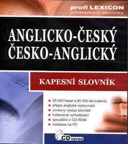 Anglicko-český - česko-anglický  kapesní slovník - CD-ROM