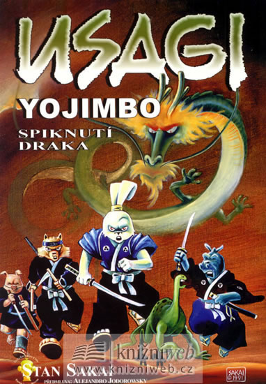 Usagi Yojimbo - Spiknutí draka - Sakai Stan - 14,4x20,3