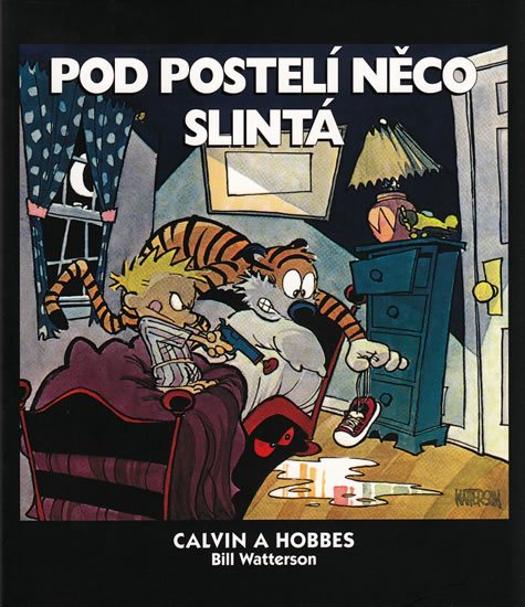 Levně Calvin a Hobbes 2 - Pod postelí něco slintá - Watterson Bill - 19,5x22,4