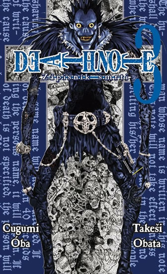 Death Note - Zápisník smrti 3 - Oba Cugumi, Obata Takeši - 11,3x17,5
