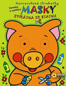 Masky - Zv&#237;ř&#225;tka ze statku - Karnevalov&#233; škrabošky