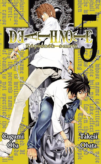 Death Note - Zápisník smrti 5 - Oba Cugumi, Obata Takeši - 11,5x17,5