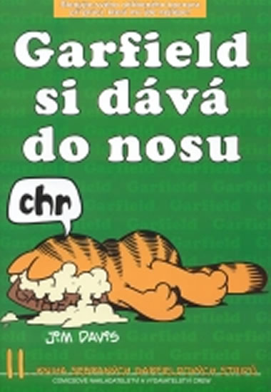 Garfield si dává do nosu (č.11) - Davis Jim - 21,1x29,8
