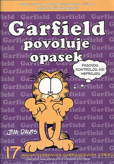 Garfield povoluje opasek (č.17) - Davis Jim - 21,1x29,8
