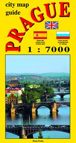 City map - guide PRAGUE 1:7 000