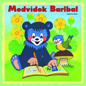 Medvídek Baribal - omalovánky čtverec