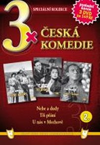 3x DVD - Česká komedie  2.