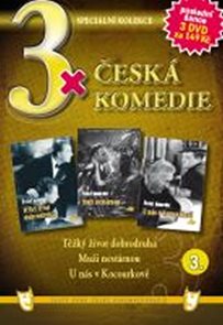 3x DVD - Česká komedie  3.