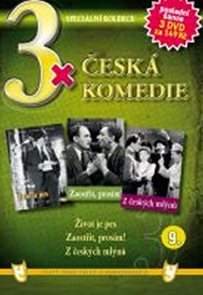 3x DVD - Česká komedie  9.