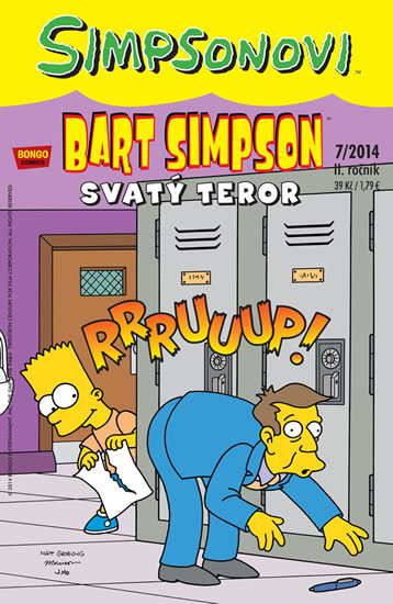 Levně Simpsonovi - Bart Simpson 7/2014 - Svatý teror - Groening Matt - 17x26