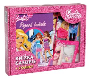 Barbie Popová hvězda - Kufřík (knižka, časopis + 2 dárky)