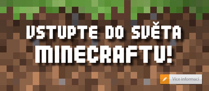 ✨ Vstupte do světa Minecraftu